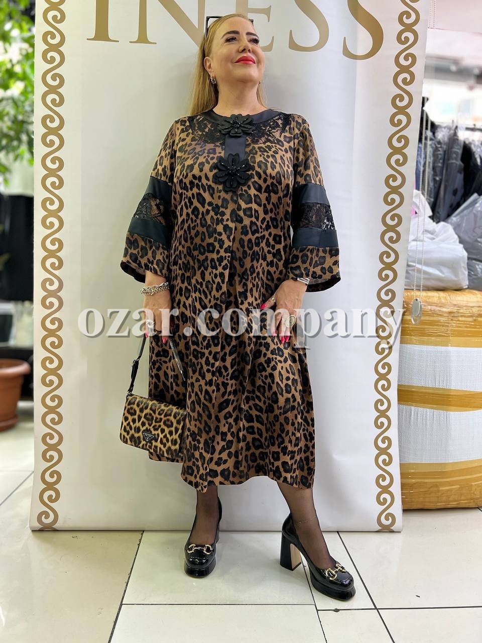 Женское Платье Iness (Большие размеры) Женское Платье Iness (Большие размеры)