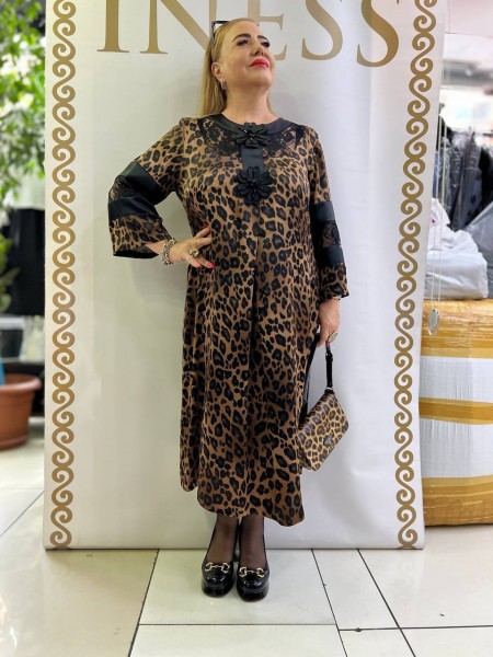 Женское Платье Iness (Большие размеры) Женское Платье Iness (Большие размеры)