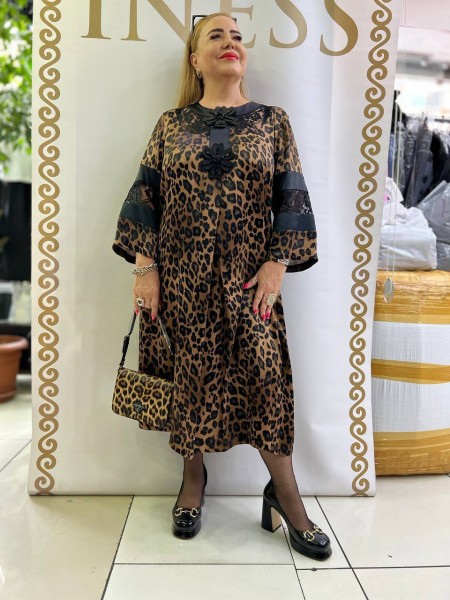 Женское Платье Iness (Большие размеры) Женское Платье Iness (Большие размеры)