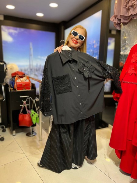 Женская Блузка Iness (Большие размеры) Женская Блузка Iness (Большие размеры)