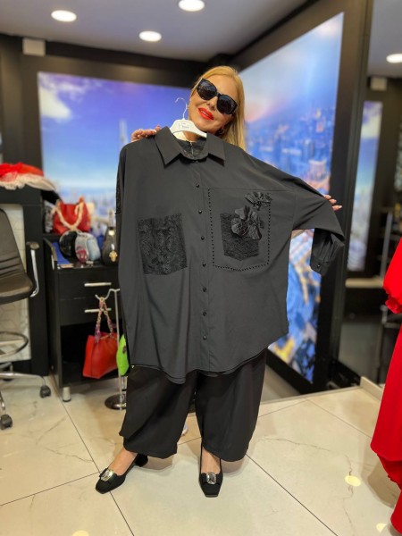 Женская Блузка Iness (Большие размеры) Женская Блузка Iness (Большие размеры)