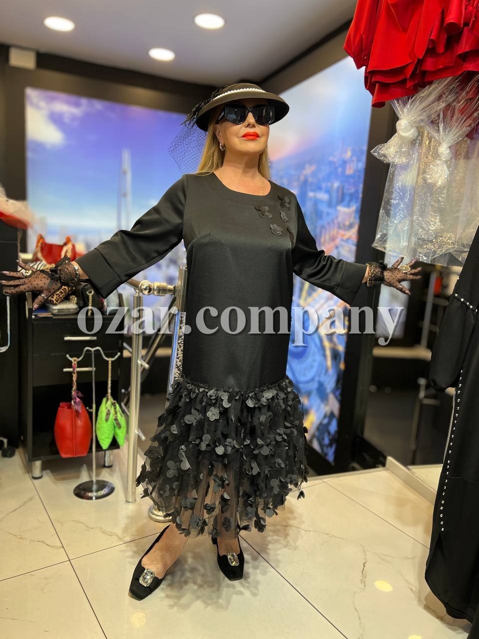 Женское Платье Iness (Большие размеры) Женское Платье Iness (Большие размеры)