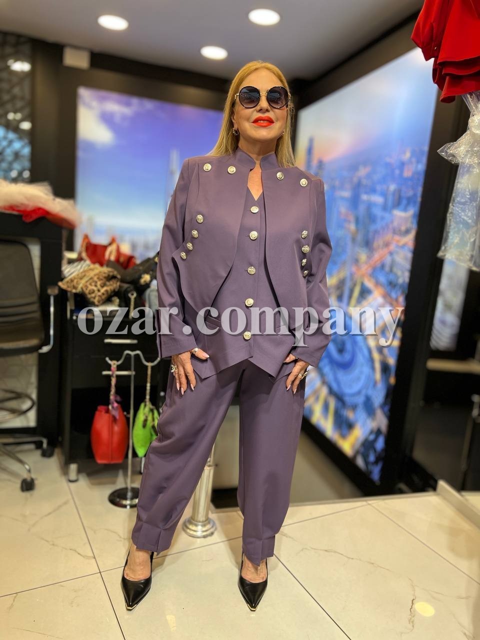 Женский Костюм Iness (Большие размеры) Женский Костюм Iness (Большие размеры)