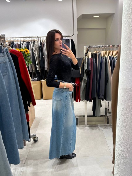 Женская Джинсовая Юбка Trikotto  Женская Джинсовая Юбка Trikotto