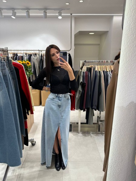 Женская Джинсовая Юбка Trikotto  Женская Джинсовая Юбка Trikotto