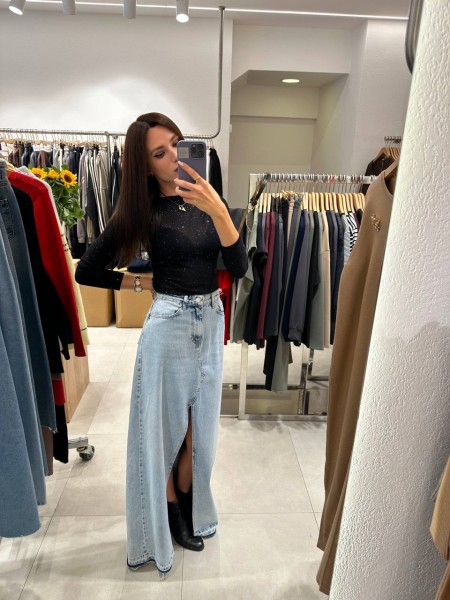 Женская Джинсовая Юбка Trikotto  Женская Джинсовая Юбка Trikotto