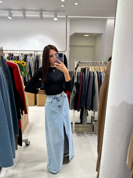 Женская Джинсовая Юбка Trikotto  Женская Джинсовая Юбка Trikotto