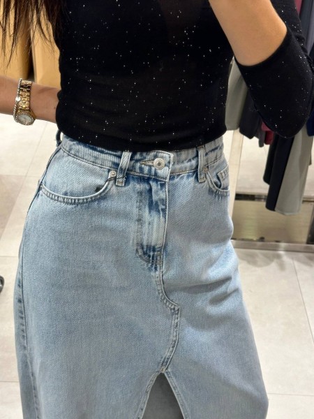 Женская Джинсовая Юбка Trikotto  Женская Джинсовая Юбка Trikotto