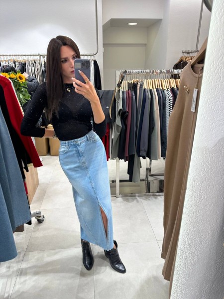 Женская Джинсовая Юбка Trikotto  Женская Джинсовая Юбка Trikotto