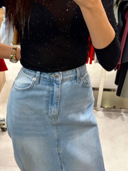 Женская Джинсовая Юбка Trikotto  Женская Джинсовая Юбка Trikotto