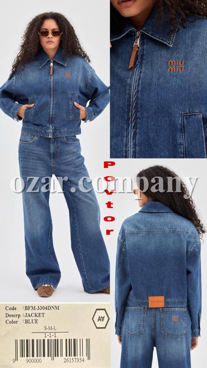 Женский Джинсовый Жакет A.M.N. Женский Джинсовый Жакет A.M.N.