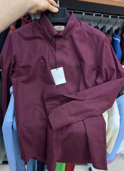 Мужская Рубашка Hermes Мужская Рубашка Hermes