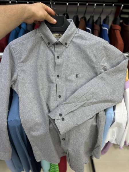 Мужская Рубашка Hermes Мужская Рубашка Hermes