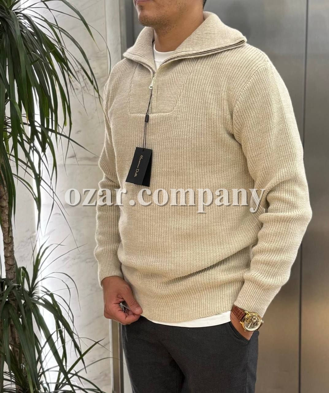 Мужской Свитер Massimo Dutti