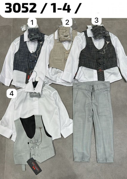 Костюм Тройка Для Мальчика Carino Kids (1-2-3-4лет)  Костюм Тройка Для Мальчика Carino Kids (1-2-3-4лет)