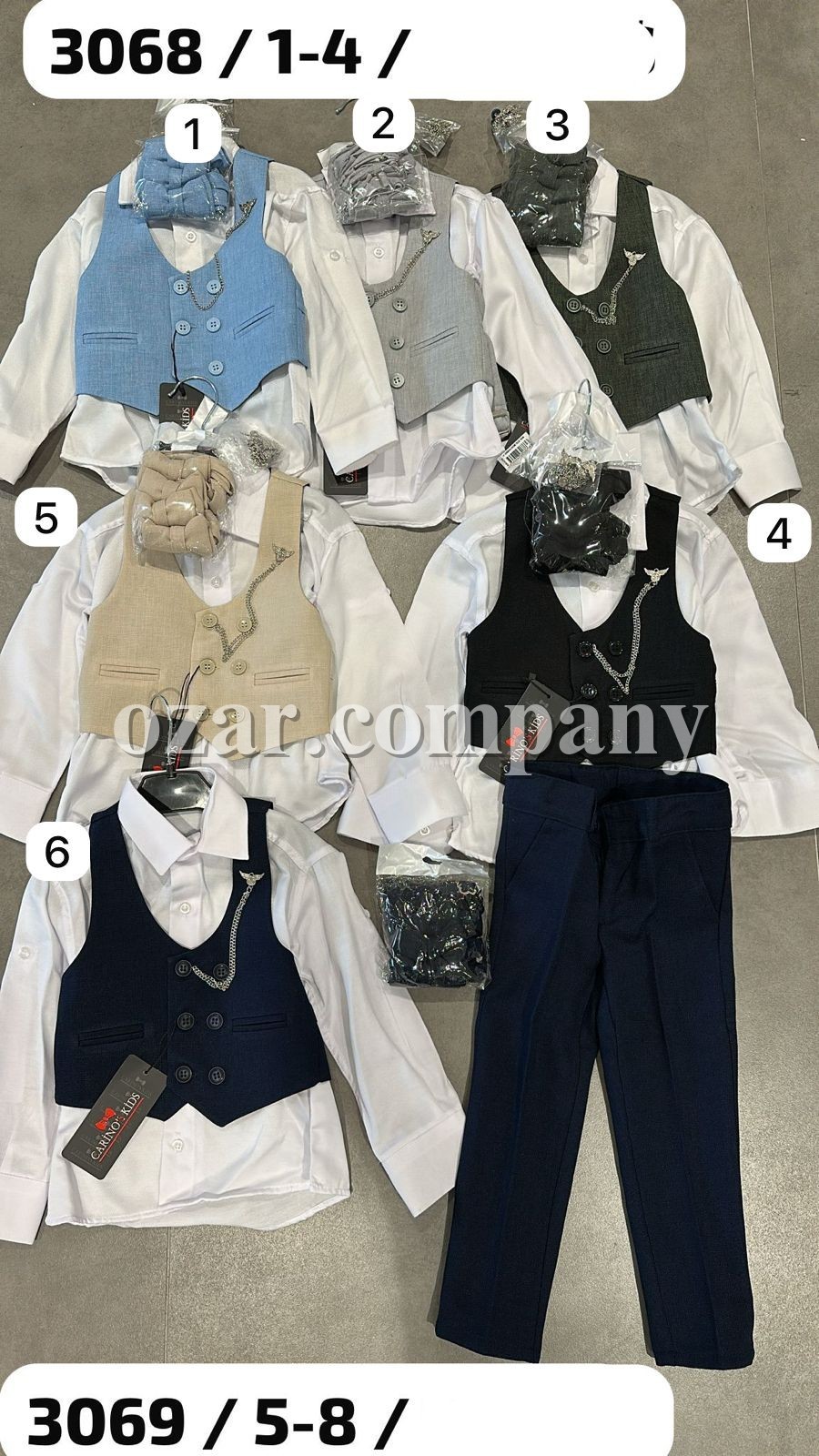 Костюм Для Мальчика Carino Kids (5-6-7-8лет)  Костюм Для Мальчика Carino Kids (5-6-7-8лет)