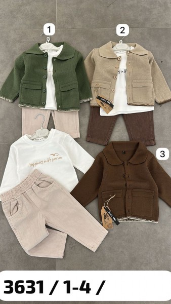 Костюм Тройка Детский Canoz (1-2-3-4лет)  Костюм Тройка Детский Canoz (1-2-3-4лет)