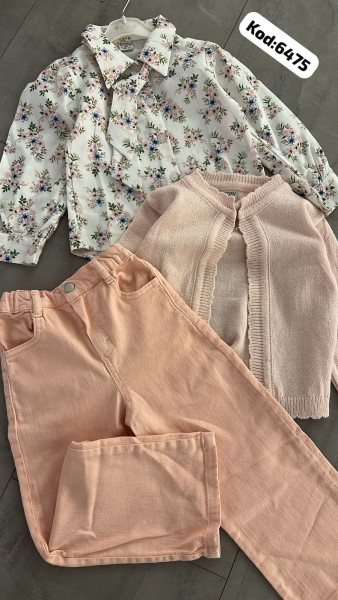 Костюм Тройка Для Девочки Eray Kids (4-5-6-7лет)  Костюм Тройка Для Девочки Eray Kids (4-5-6-7лет)