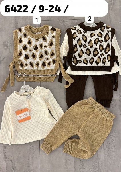 Костюм Тройка Для Девочки Eray Kids (9-12-18-24мес.) Костюм Тройка Для Девочки Eray Kids (9-12-18-24мес.)