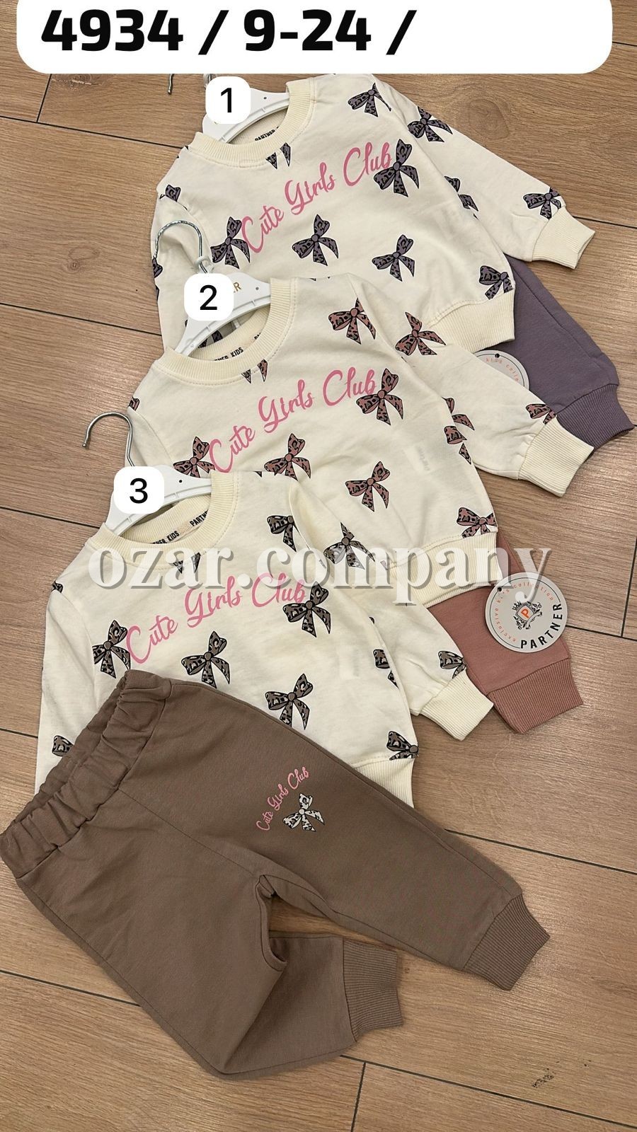 Костюм Для Девочки Partner (9-12-18-24мес.) Костюм Для Девочки Partner (9-12-18-24мес.)