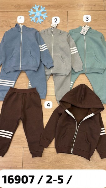 Трикотажный Костюм На Флисе Для Мальчика Favo (2-3-4-5лет) Трикотажный Костюм На Флисе Для Мальчика Favo (2-3-4-5лет)