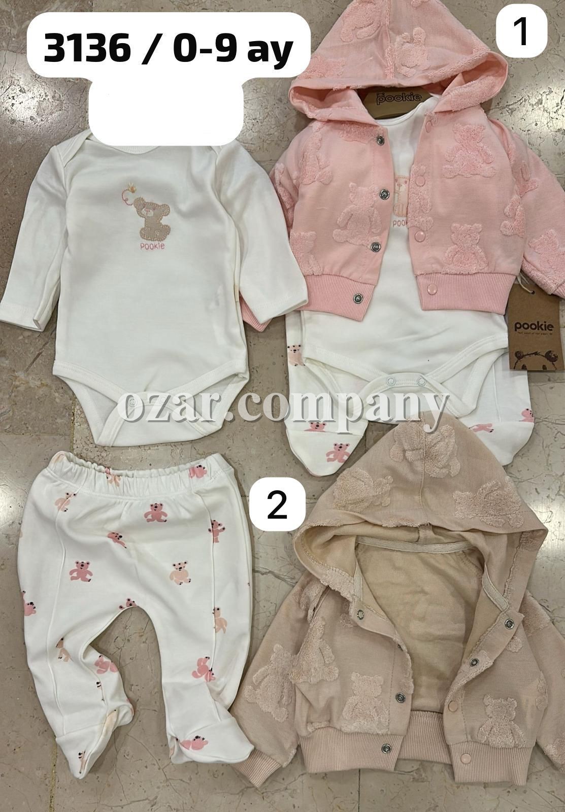 Комплект Для Девочки Pookie (0-3/3-6/6-9мес.) Комплект Для Девочки Pookie (0-3/3-6/6-9мес.)