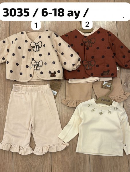 Костюм Тройка Для Девочки Pookie (6-12-18мес.) Костюм Тройка Для Девочки Pookie (6-12-18мес.)