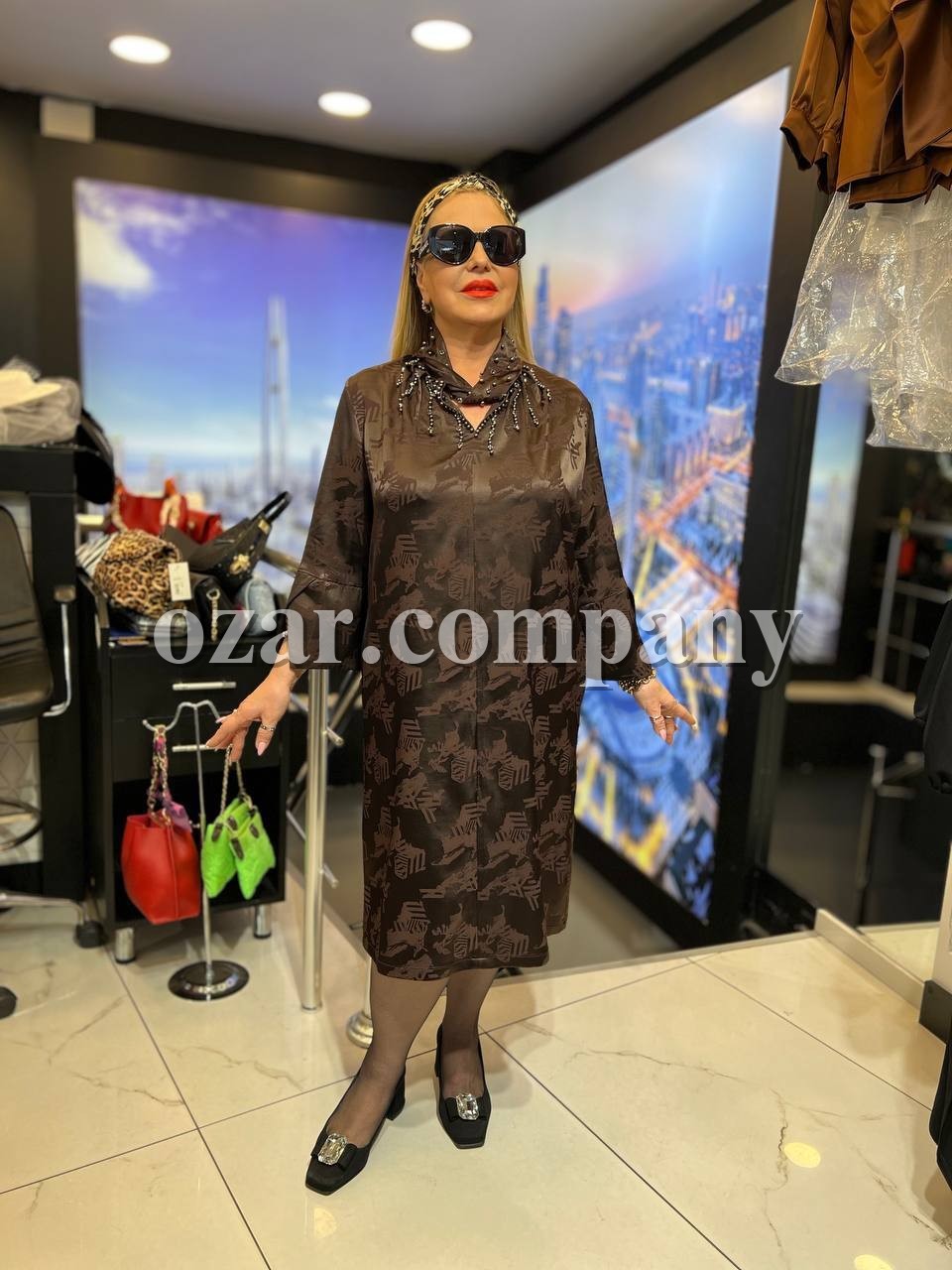 Женское Платье Iness (Большие размеры)