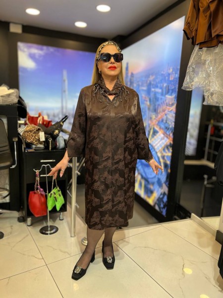 Женское Платье Iness (Большие размеры) Женское Платье Iness (Большие размеры)