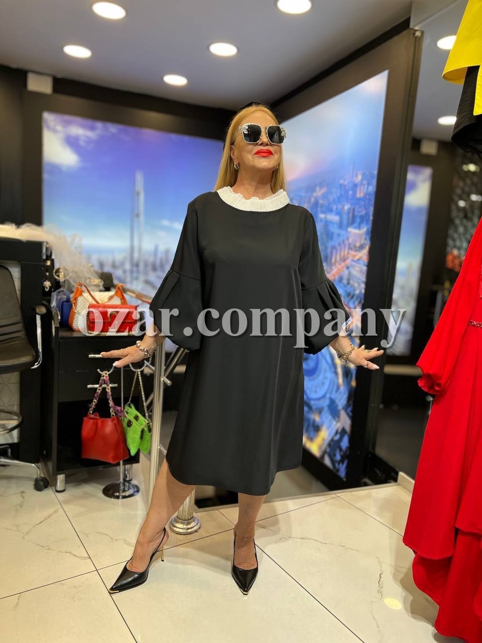 Женское Платье Iness (Большие размеры)