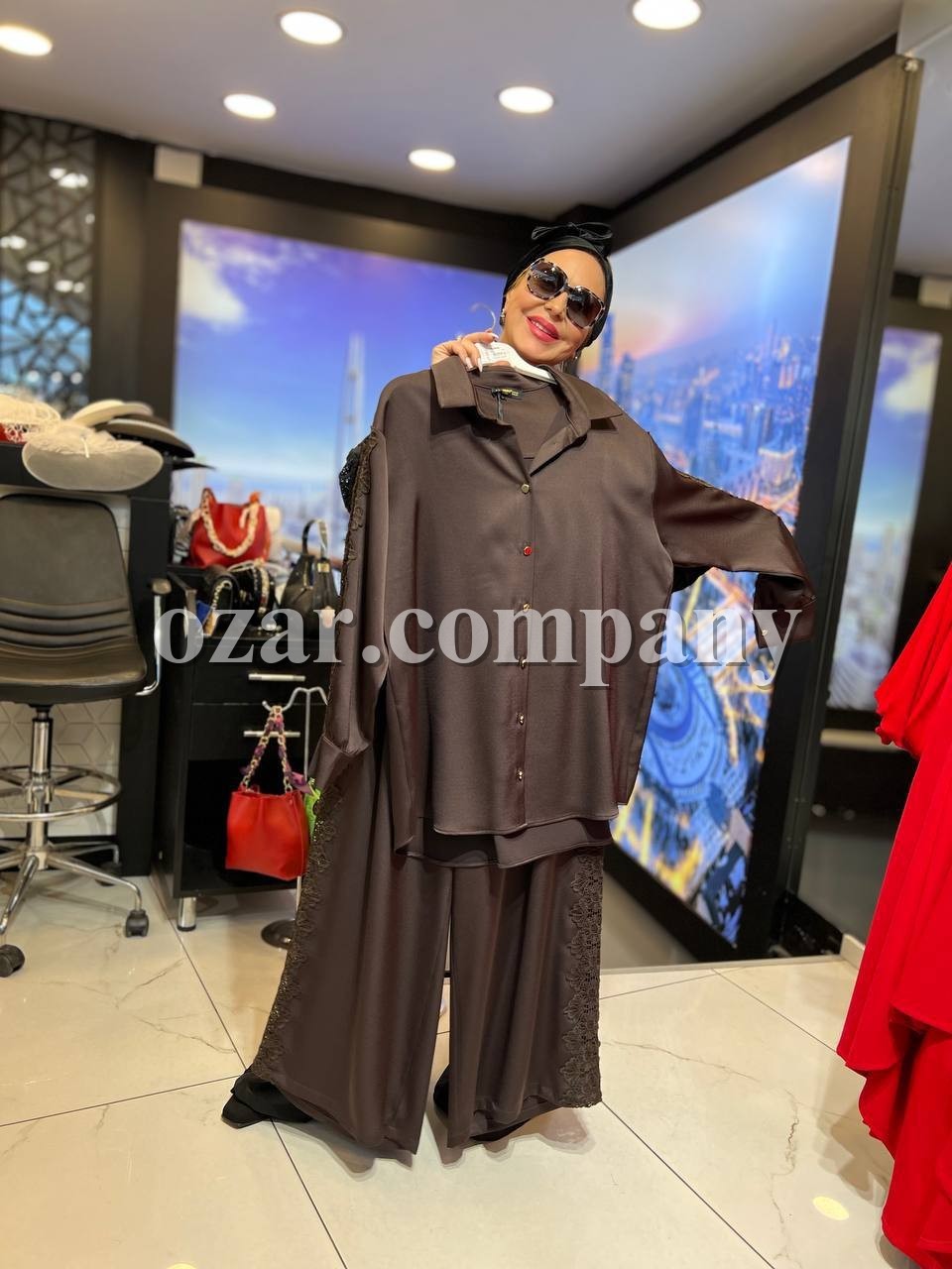 Женский Костюм Iness (Большие размеры)