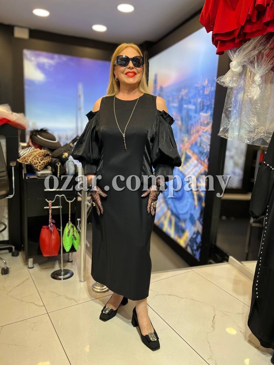 Женское Платье Iness (Большие размеры)