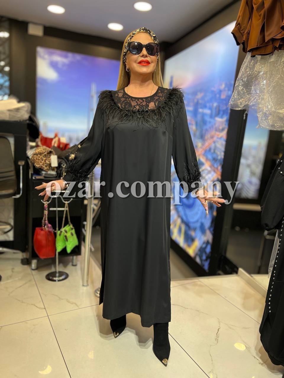 Женское Платье Iness (Большие размеры)