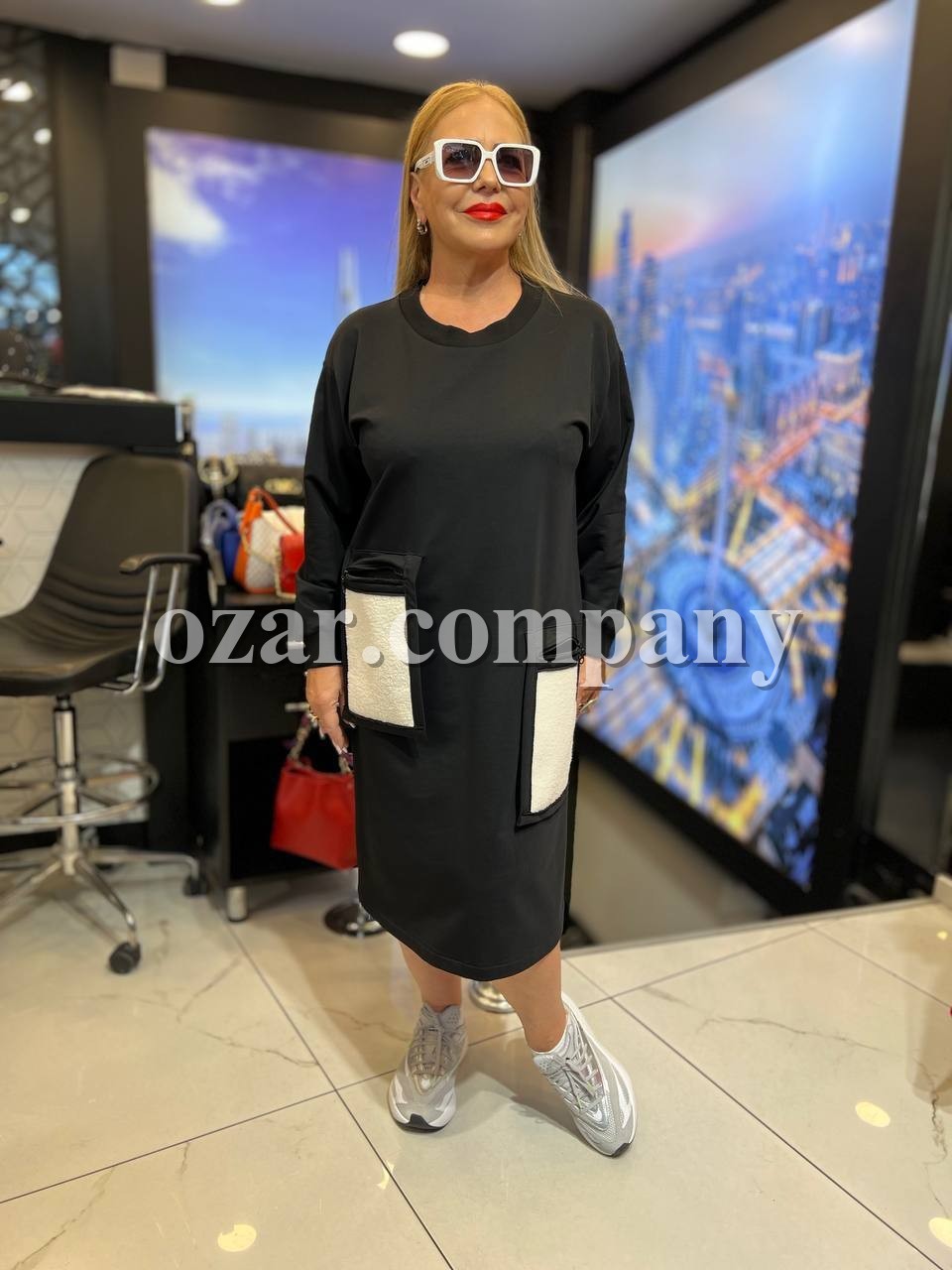 Женское Платье Iness (Большие размеры)