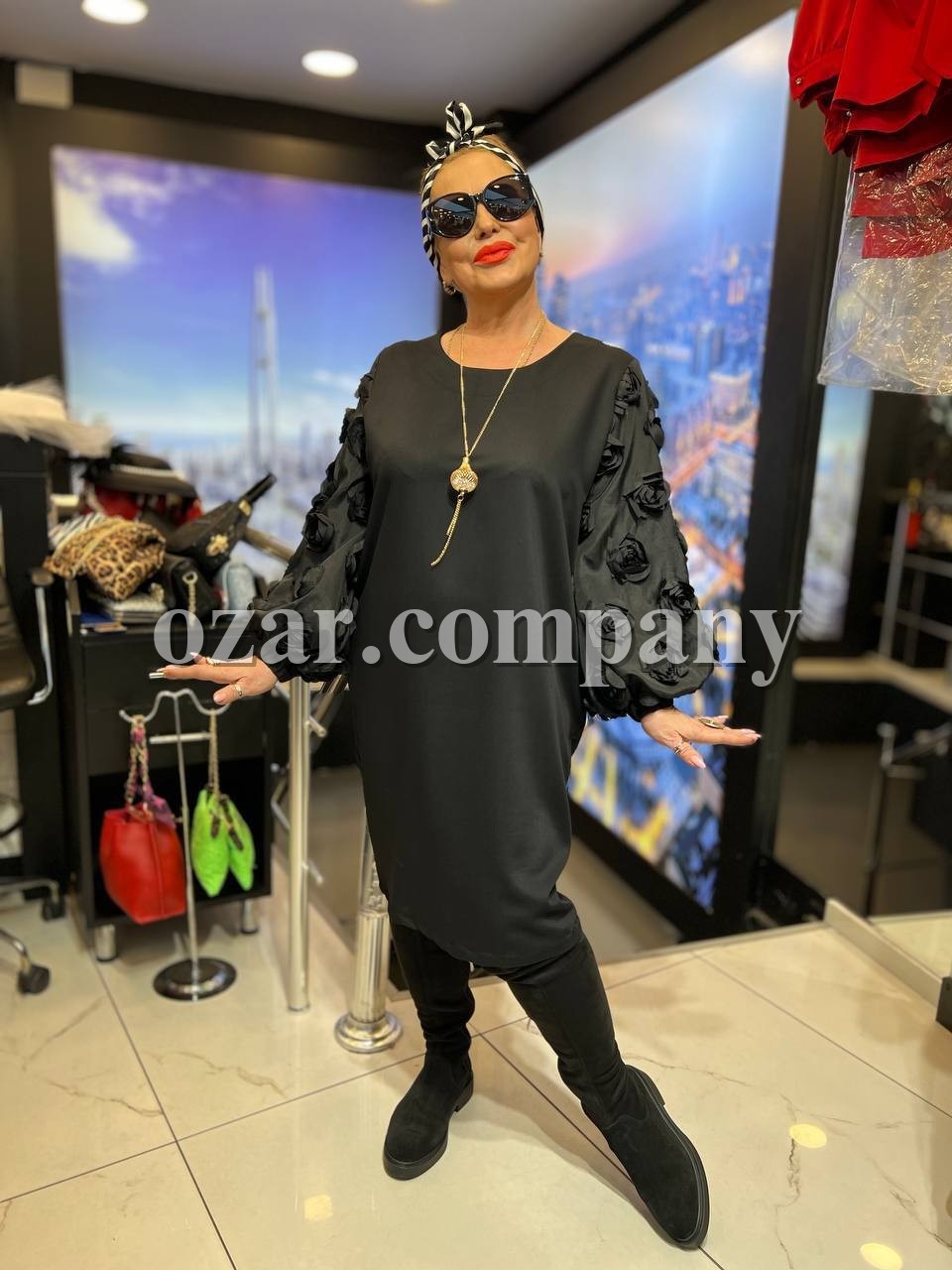 Женское Платье Iness (Большие размеры)