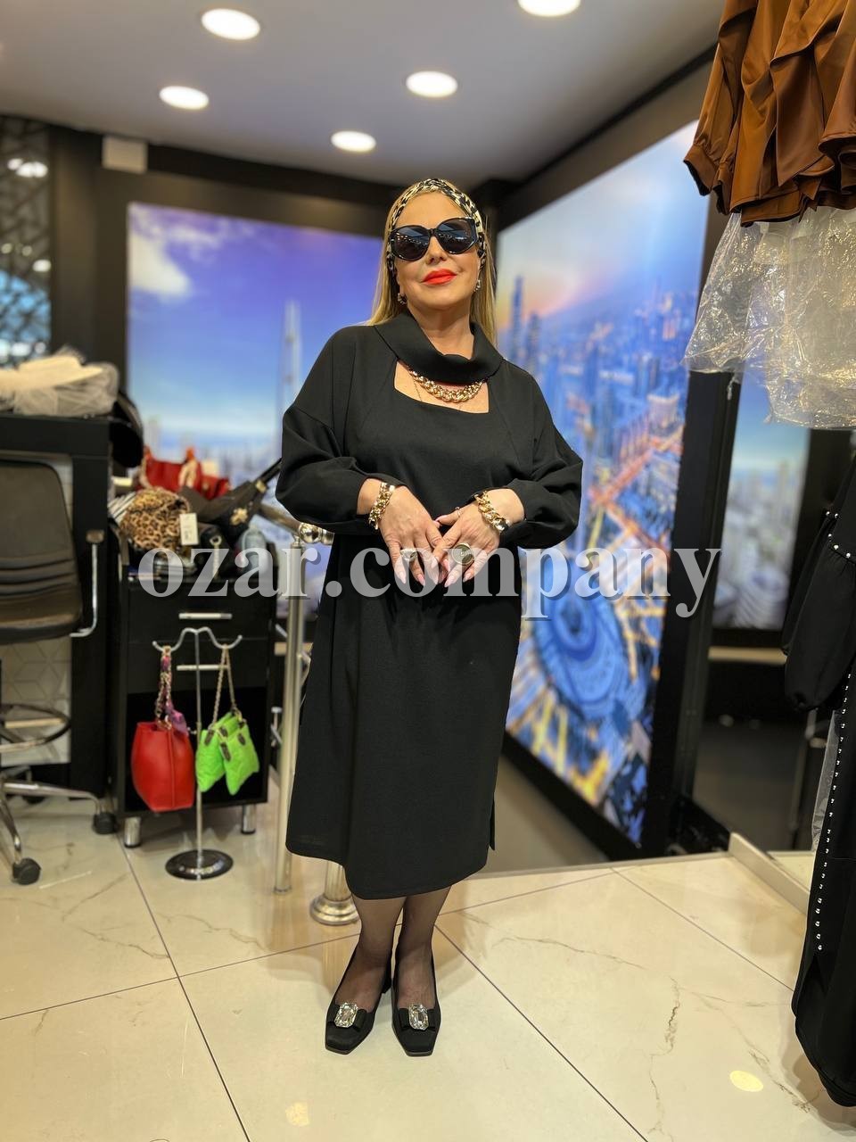 Женское Платье Iness (Большие размеры) Женское Платье Iness (Большие размеры)