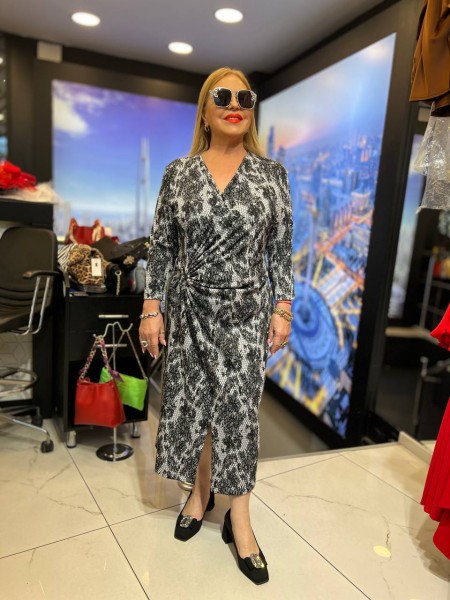 Женское Платье Iness (Большие размеры) Женское Платье Iness (Большие размеры)