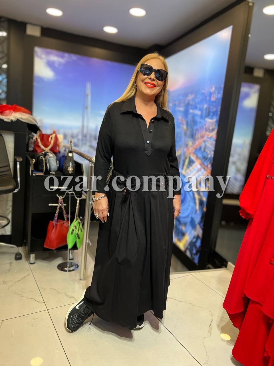 Женское Платье Iness (Большие размеры)