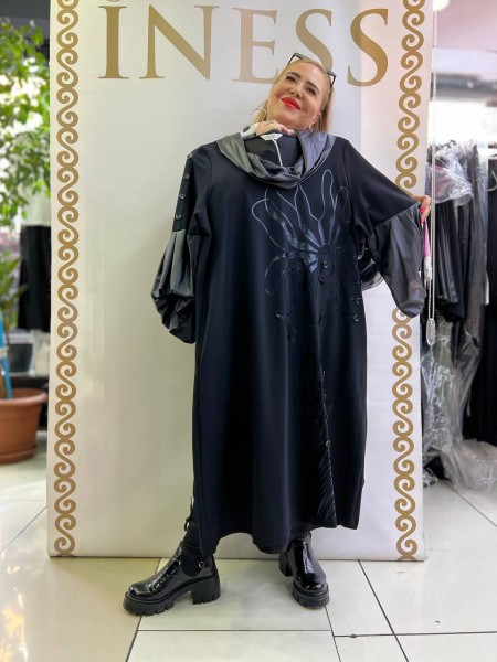 Женское Платье Iness (Большие размеры) Женское Платье Iness (Большие размеры)