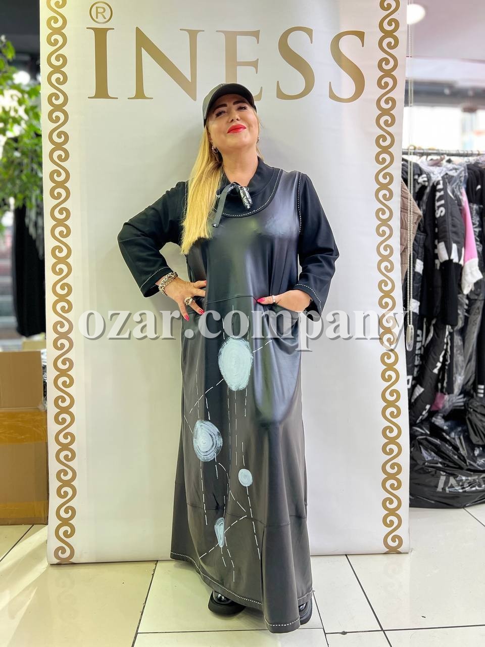 Женское Платье Iness (Большие размеры)