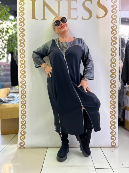 Женское Платье Iness (Большие размеры) Женское Платье Iness (Большие размеры)