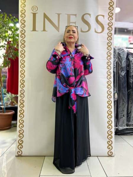 Женская Блузка Iness (Большие размеры) Женская Блузка Iness (Большие размеры)