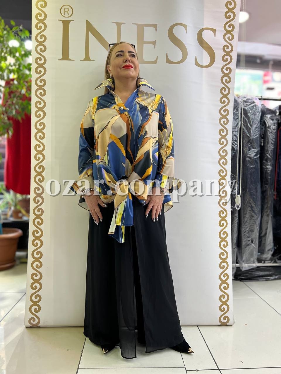 Женская Блузка Iness (Большие размеры)