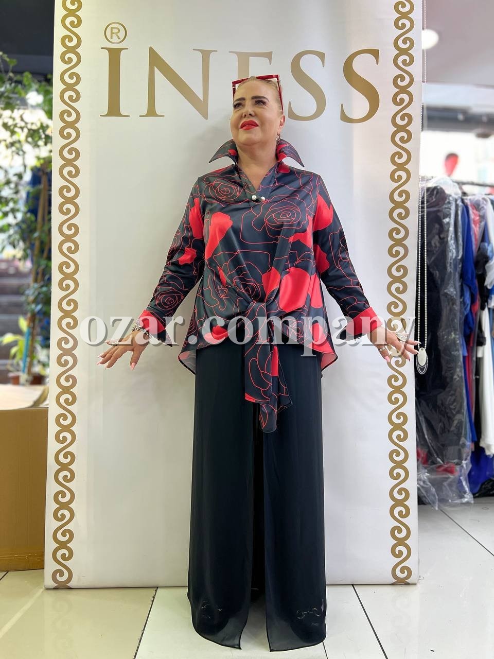 Женская Блузка Iness (Большие размеры)