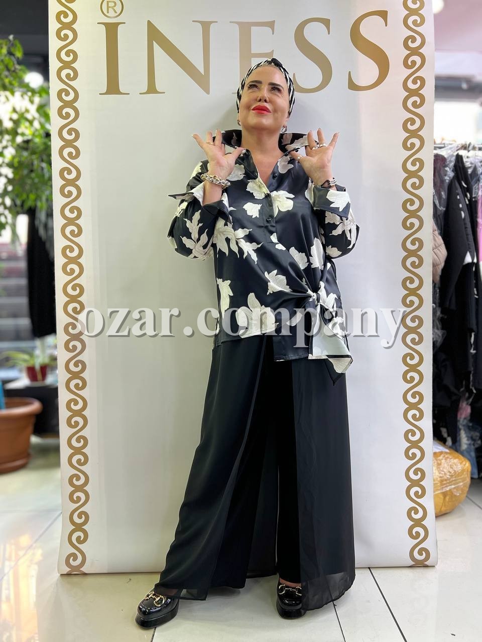 Женская Блузка Iness (Большие размеры)