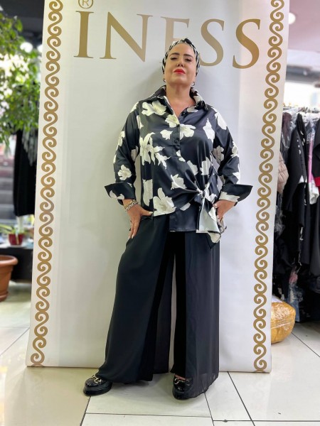 Женская Блузка Iness (Большие размеры) Женская Блузка Iness (Большие размеры)