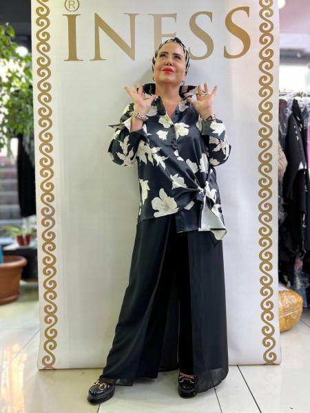 Женская Блузка Iness (Большие размеры) Женская Блузка Iness (Большие размеры)