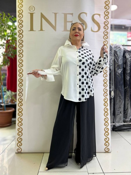 Женская Блузка Iness (Большие размеры) Женская Блузка Iness (Большие размеры)