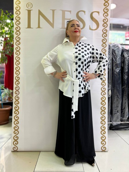 Женская Блузка Iness (Большие размеры) Женская Блузка Iness (Большие размеры)