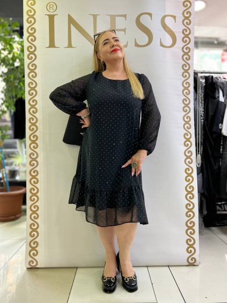 Женское Платье Iness (Большие размеры) Женское Платье Iness (Большие размеры)